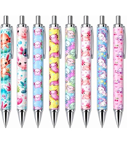 PINEDA VOVALIN　ボールペン、AXOLOTL PEN Amazon.com : Planet Pens Axolotl Novelty Pen - Cute Funny Pens for
