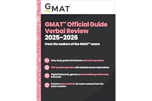 GMAT Official Guide Verbal Review 2025-2026: Book + Online Question Bank