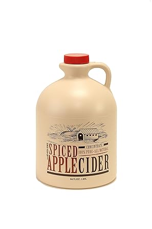 Amazon Com Mountain Cider Spiced Apple Cider Concentrate Gluten Free No Preservatives No Added Sugar 64 Fl Oz 64 Servings Grocery Gourmet Food
