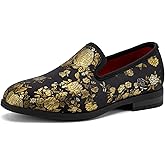 JITAI Velvet Boy's Loafers Slip-On Dress Shoes Wedding Formal Tuxedo Shoes for Boys