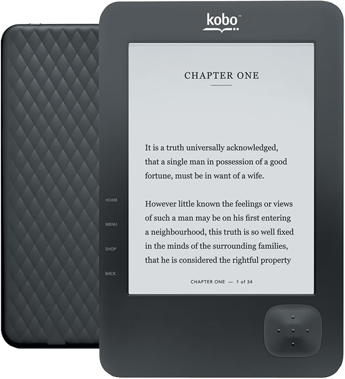 Kobo N647KBUB Wireless eBook Reader Amazon.ca Electronics