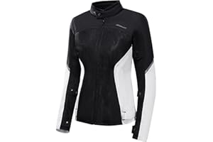 Scoyco Textile Motorcycle Riding Jacket for Women Biker Jacket Dual Sport Jacket with CE Armor for Enduro Motorbike Riding