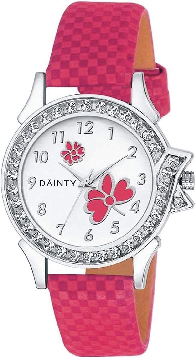 Buy DAINTY Girl's and Women's Quartz Watch with Analogue Display and