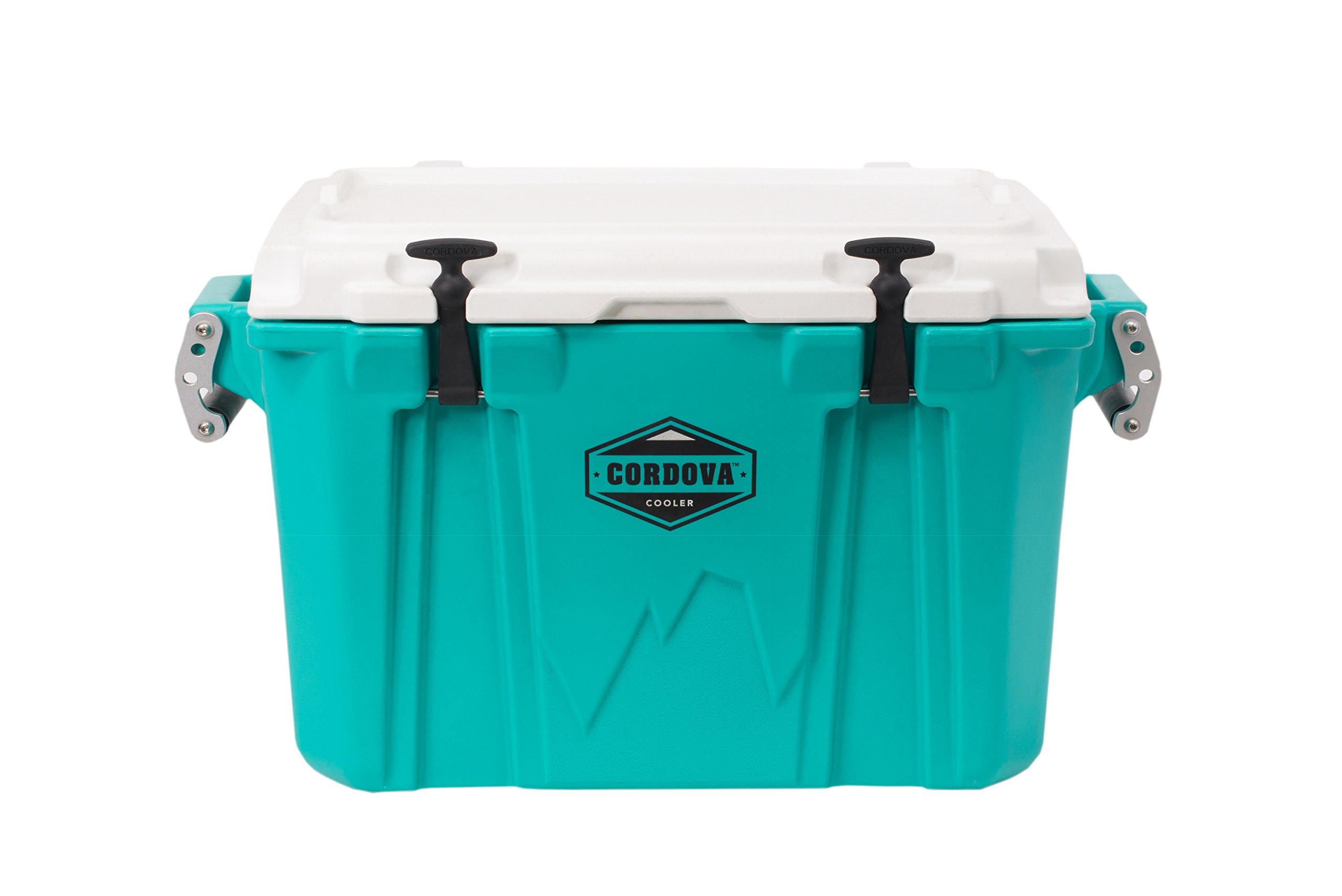 Cordova Coolers 50 Medium Cooler Aqua Jeff Bibb Pouches & Horns