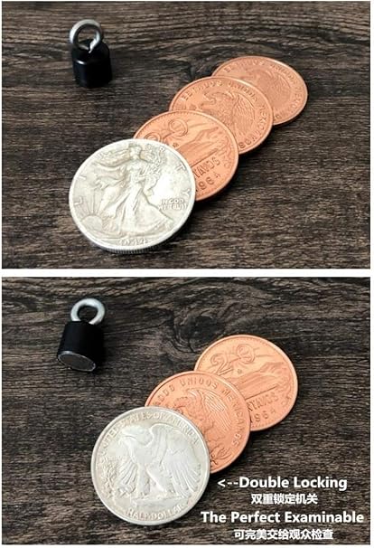 Amazon Com Bemagic007 Superior Scotch And Soda Double Locking Mexican Coin Walking Liberty Half Dollar Magic Tricks Stage Magic Party Magic Magic Prank Etc Toys Games