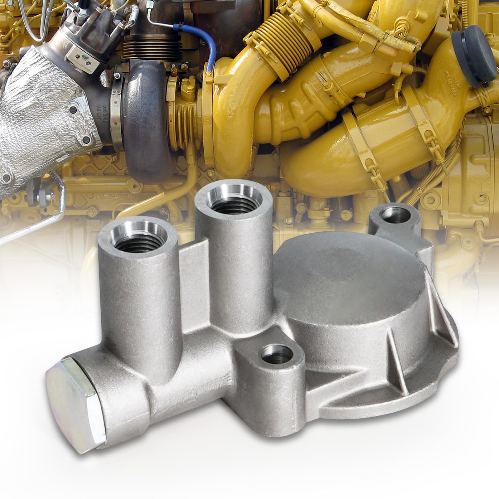 Photo 1 of Dilomber Pump Group Fuel Transfer Pump 128-2050 Fit for Caterpillar CAT Engine 3126 3126B 3126E C15 Generator SR4#Replace 1282050 Fuel Pump Group