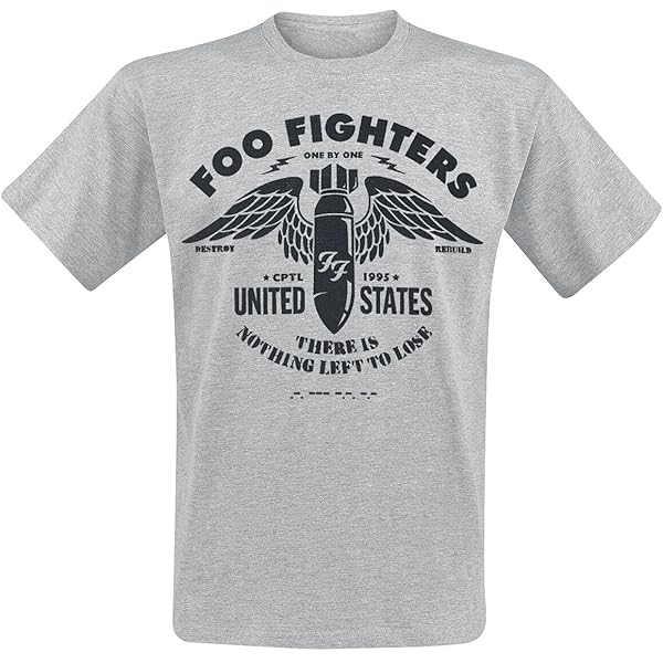 Amazon.com: Foo Fighters mens Cobra Short Sleeve T-shirt T