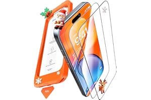 UltraGlass TOP 9H+ Armor for iPhone 17 Pro Screen Protector [NO.1 Military Grade Shatterproof] Screen Protector 17 Pro Tempered Glass 17Pro 6.3“ [Longest Durable] OneStep Install, 2 Pack