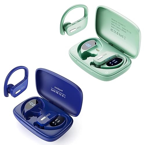 occiam Sets Wireless Earbuds Bluetooth Headphones 48H Play Back