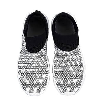  Xhan Geometric Patterns Sneakers Mesh Sports