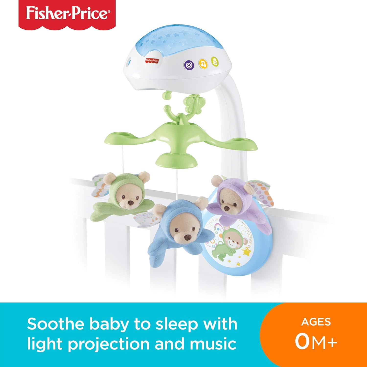 fisher price butterfly dreams cot mobile