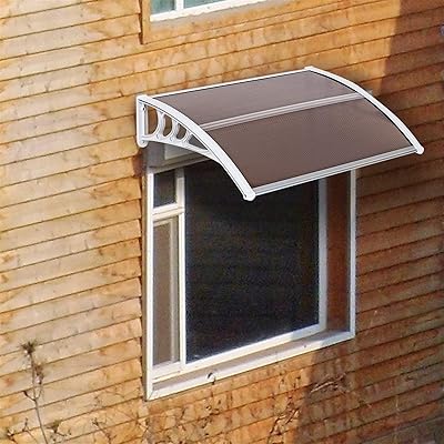Buy Babilo Window Rain Cover Eaves Window Awning Door Canopy Household Application Door Window Canopy For Outdoor Brown Board White Holder 10080 Online In Turkey B09289zkwf