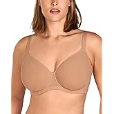 HSIA Minimizer Bra for Women - Air Mesh T-Shirt Full Coverage Seamless Bra Plus Size Underwire Padded Bra for Large Bust