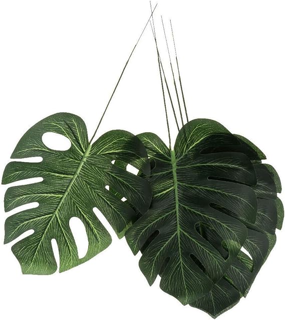 COMFORT INNOVATION 5PCS Large Artificial Leaf Silk Cloth