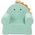 MOMCAYWEX Cuddly Toddler First Chair, Premium Character Chair, Dinosaur, 18 Month up to 3 Years