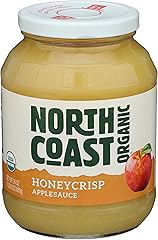 North Coast Organic Honeycrisp Apple Sauce, No Added Preservatives, No Added Sugar, Kosher, USDA Certified Organic, Gluten Fr