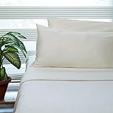 Fabdreams 100% Organic Cotton Queen Sheet Set | 400 Thread Count | Luxury Hotel Collection |GOTS Certified Premium Long Staple Cotton|Elasticised 17" Deep Pockets|Smoother Than Egyptian Cotton|Ivory