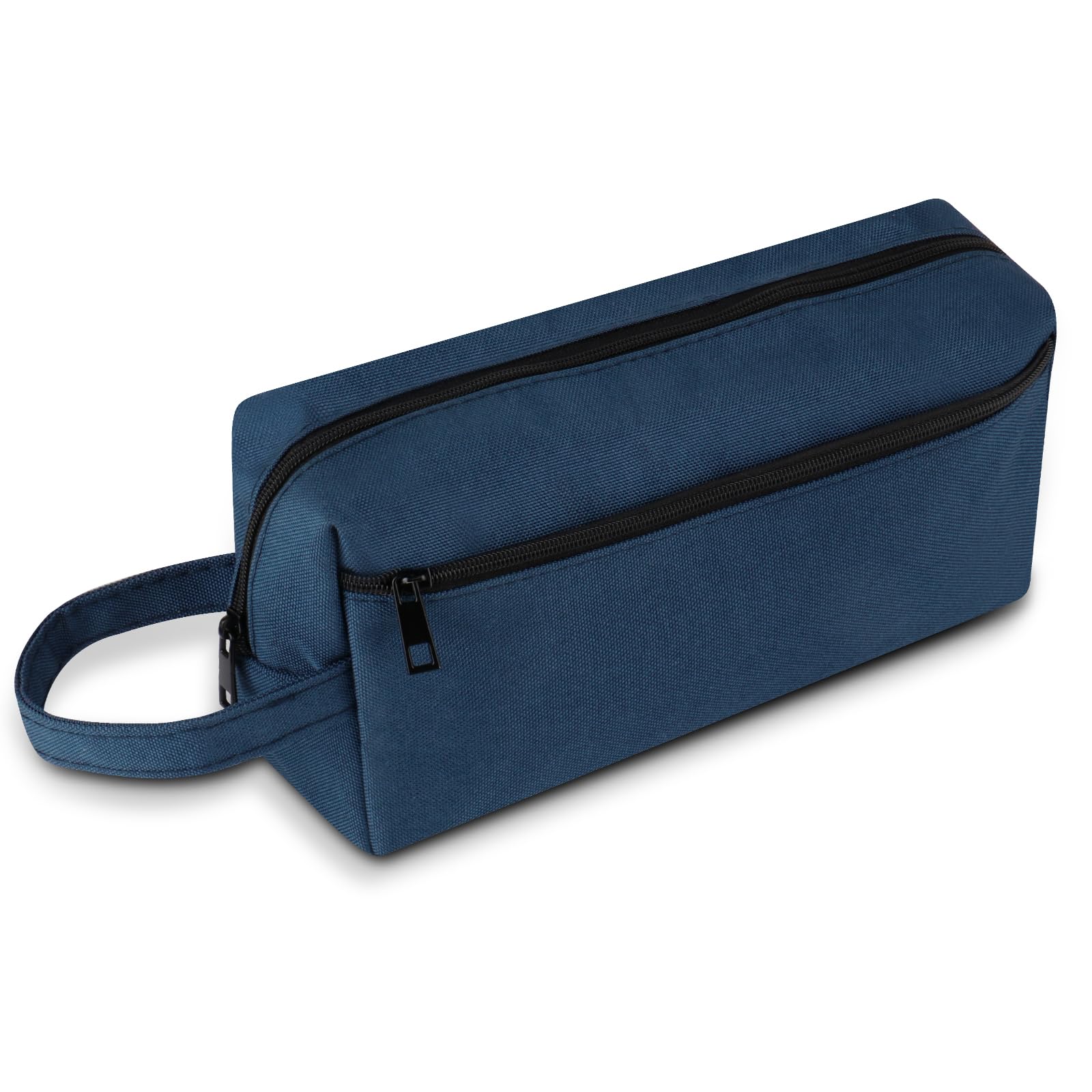 hoinya Pencil Case, Big Capacity Pencil Pen Case Office College School Large Storage for Stationery, Toiletries, Makeup, Travel & Office Supplies（Blue）