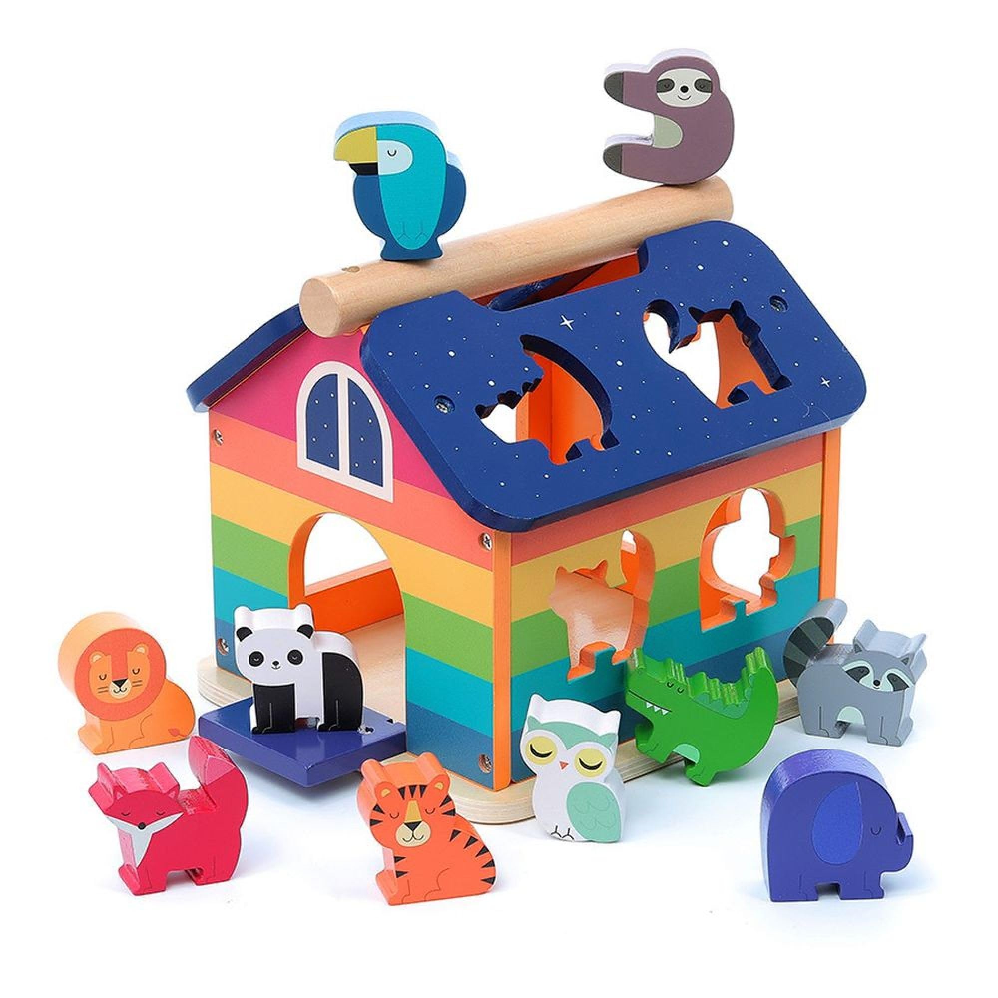 Vilac - Andy Westface Rainbow Shape Sorter