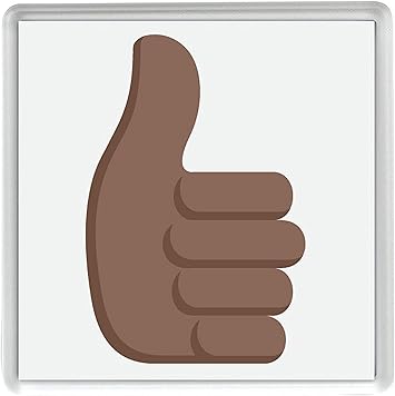 Amazon Thumbs Up Signトーン5絵文字single 80 Mm X 80 Mmコースター Iamengland コースター