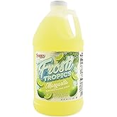 Snappy Frosti Tropics Margarita Slushie Mix, 1/2 Gallon, Slushy Syrup for Machines, Granita, Cocktails and Blended Drinks