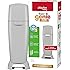 Playtex Baby Diaper Genie Elite Diaper Pail System with Front Tilt Pail for Easy Diaper Disposal, Gray