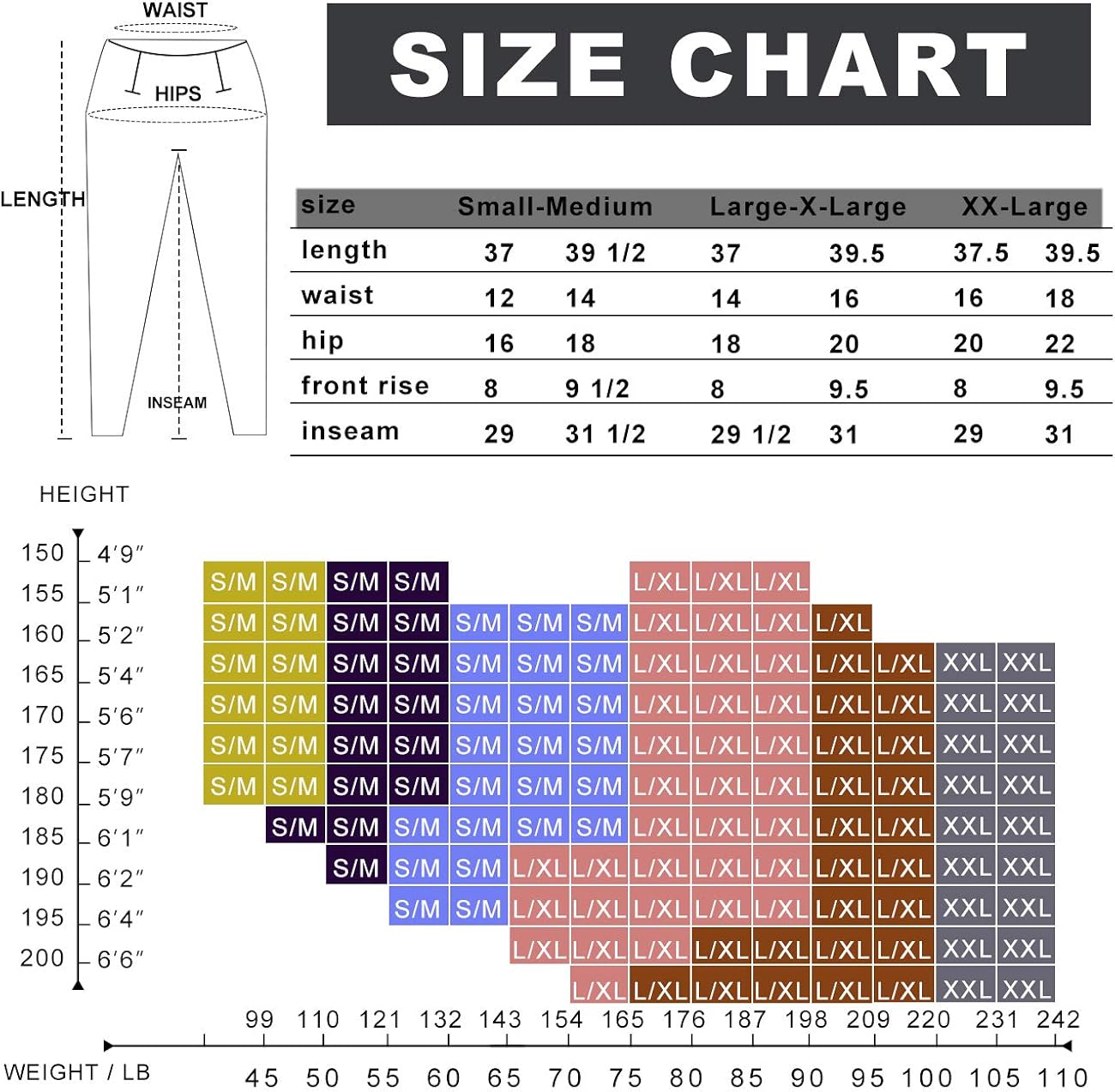 HIGHDAYS High Waisted Leggings for Women - Tummy Control 4 Way Stretch Pants for Athletic Workout Yoga: Clothing
