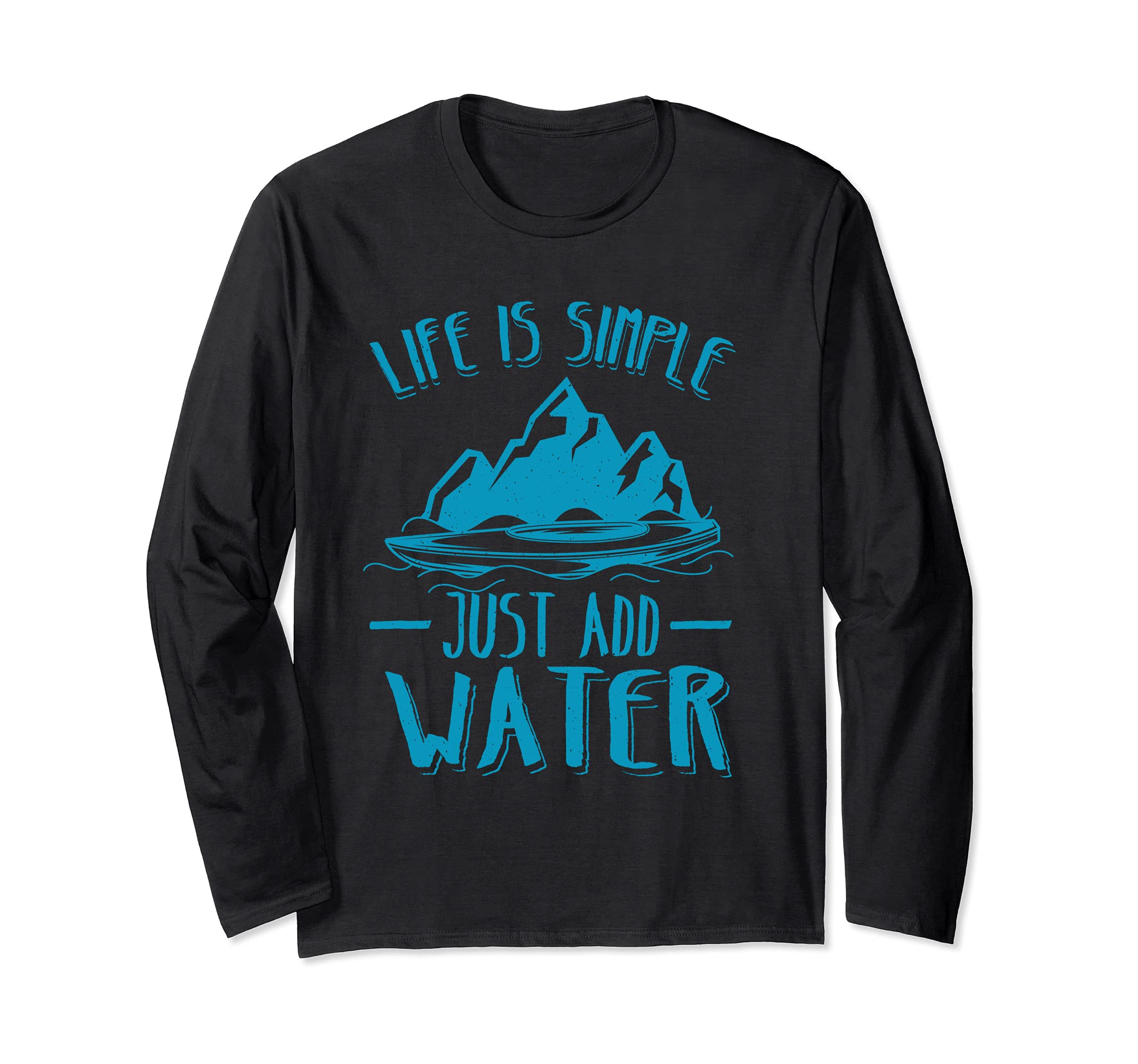 Kayak Gift Kayaking Water Long Sleeve T-Shirt