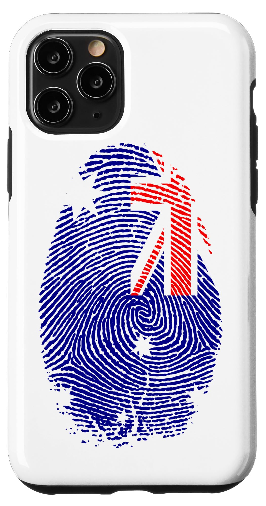 iPhone 11 Pro Australia Flag Fingerprint It is in my DNA Gift Australians Case