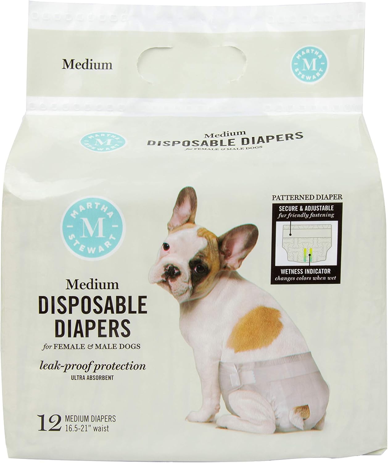 Martha Stewart for Pets Female Dog Diapers Disposable