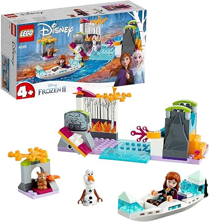 Amazon レゴ Lego ディズニープリンセス アナと雪の女王2 アナとオラフのリバートリップ ブロック おもちゃ