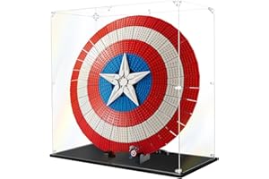 DOFOPO Clear Acrylic Display Case ,Self-Assemble Showcase for Collectibles, Action Figures, Dolls, Toys - Alternative Glass Box for Commemorative Gifts (50x25x50cm, 19.7x9.8x19.7inch)