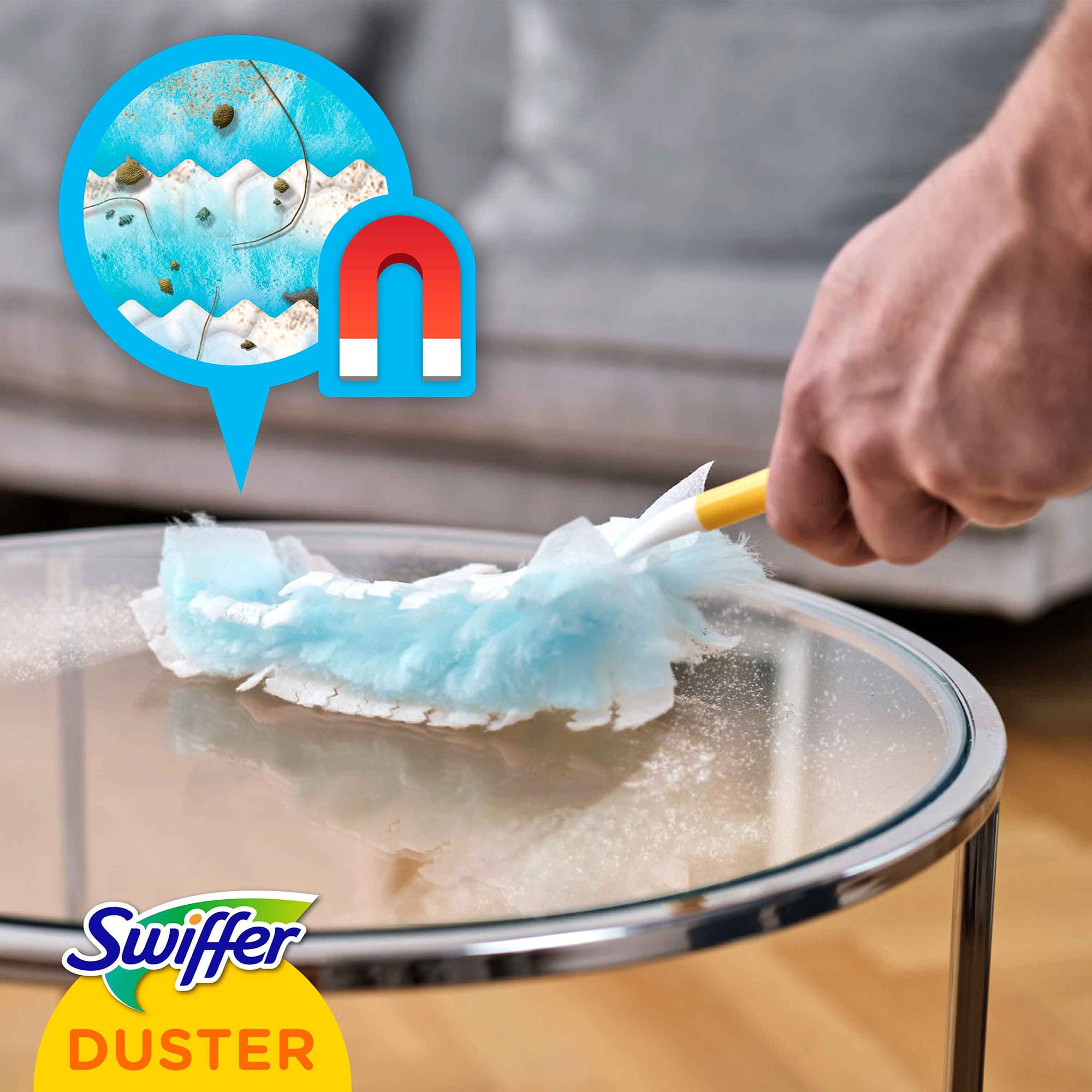 Swiffer Duster Kit with Handle and Refill Duster, 1 Unit