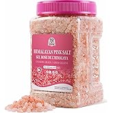 52USA Himalayan Pink Salt Coarse, Pink Salts Coarse for Grinder, 80oz (5 Pound), 100% Real, Pure, Unrefined Himalayan Pink Sa