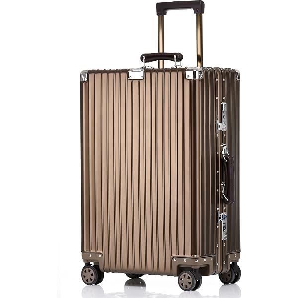 Amazon.com | HotWay 20 Inch All Aluminum Carry On Luggage with