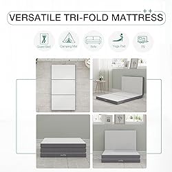 Novilla Folding Mattress Twin,4 Inch Memory Foam