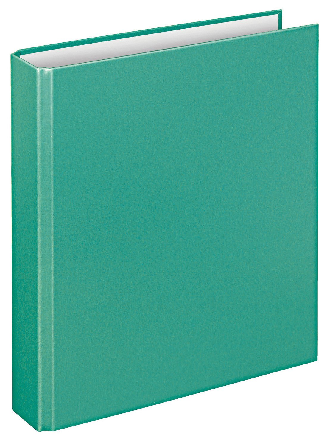 VELOFLEX 1151042 Basic Ring Binder, DIN A5, Pack of 1, Turquoise, Filling Height 25 mm, Ring Binder with 2 Ring Mechanisms, Narrow Folder