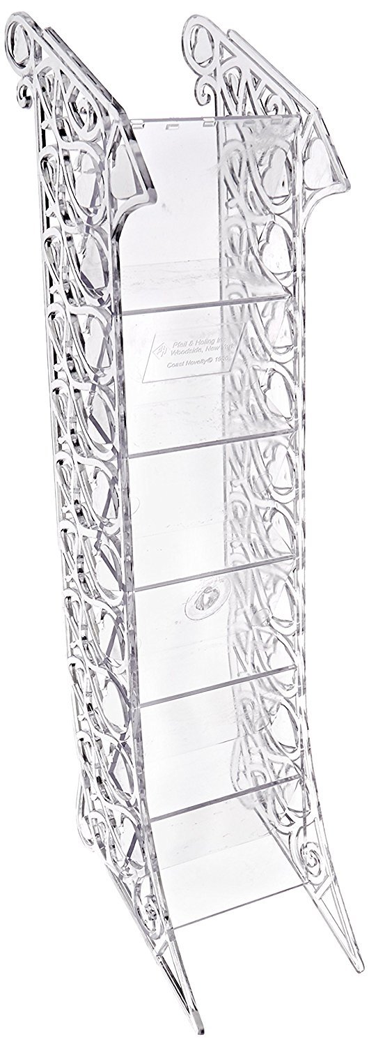View 1 of 1 Pack Elegant Crystal Tiered Wedding Cake Step Decoration Stair by A1 bakery supplies
