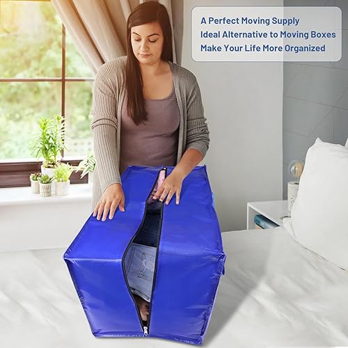 BlissTotes Moving Bags, Heavy Duty Moving Supplies Storage Bags