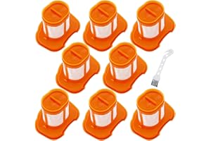 RJNLSC HHVKF10 Filter Accessories Compatible with BLACK And DECKER Handheld Vacuum Cleaner Fit for Models HHVK HHVK320J HHVK320J10 HHVK320JZ01 HHVK515J HHVK515JP HHVK515JP07 HHVK515J00FF HHVK415B01