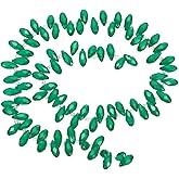 PATIKIL 2 Strands 180-190Pcs Teardrop Crystal Beads, 12x6mm Faceted Teardrop Briolette Horizontal Glass Beads Loose Bead for Bracelet Jewelry Making, Emerald Green