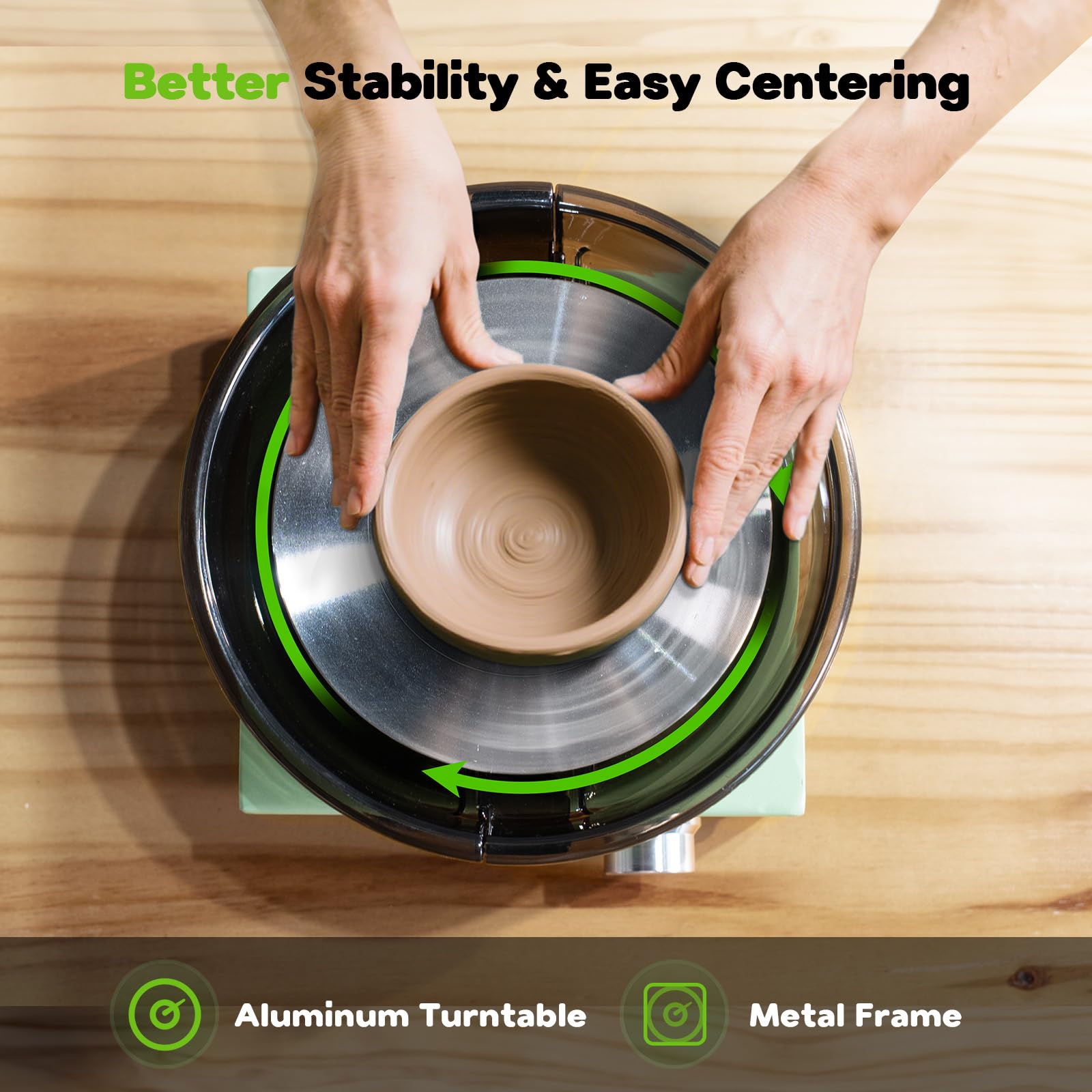 Alldeer Pottery Wheel for Kids - 6