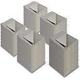 AAwipes Eyeglasses Cleaning Cloth Glasses Cloths Bulk 100 Pack (5.5"x5.5", Light Gray, No Logo) for Eyeglasses, Lenses, Phone