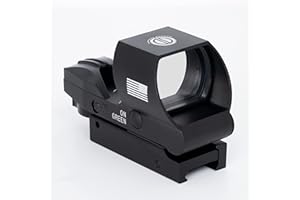 DD DAGGER DEFENSE Veteran Owned DD119 Battle Flag Edition red dot Sight, Reflex Sight. Red and Green reticles