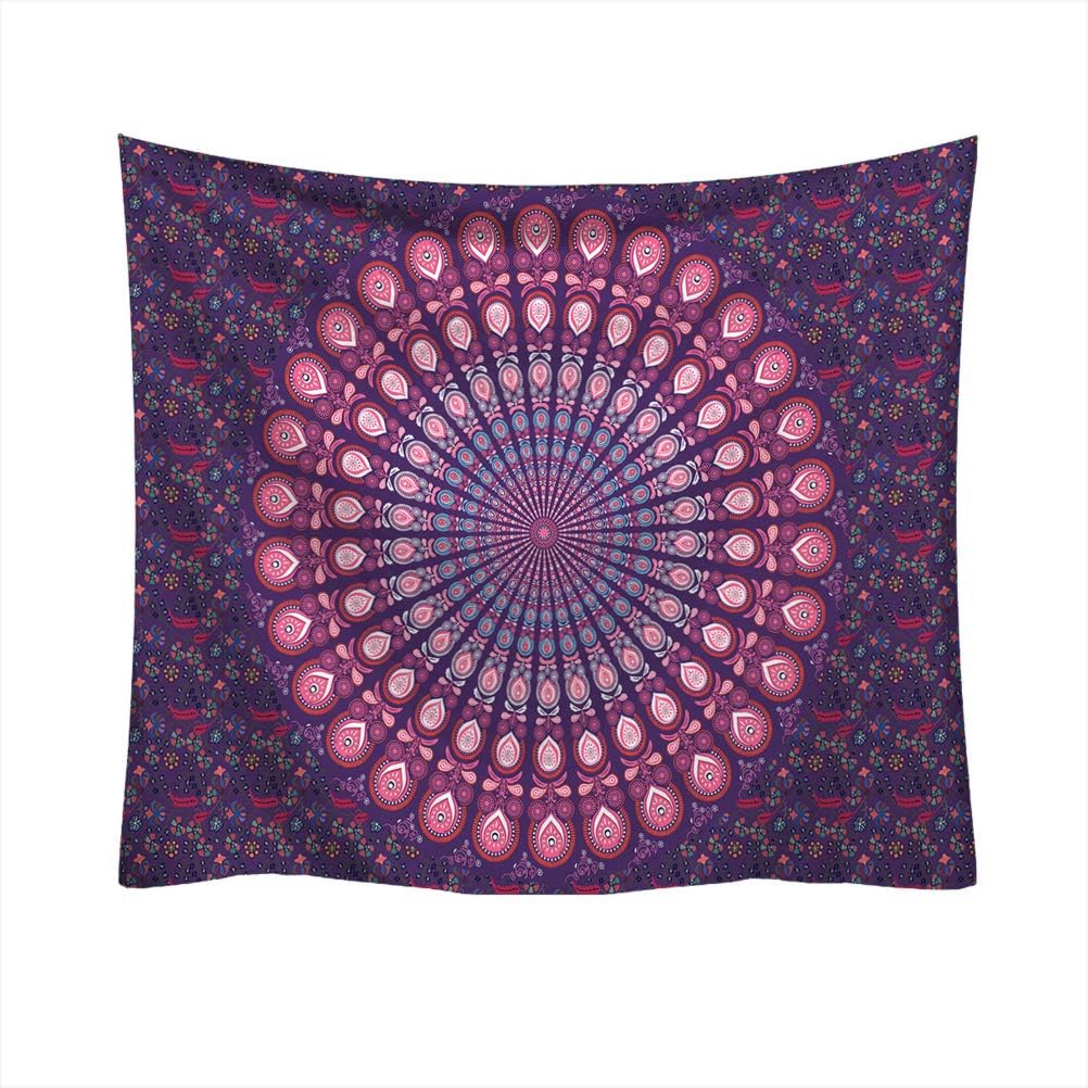 Nunbee Decorative Wall Tapestry Hippie Tapestry Wall Hanging Tapestries Mandala 12-39x29 Inch / 100x75 CM