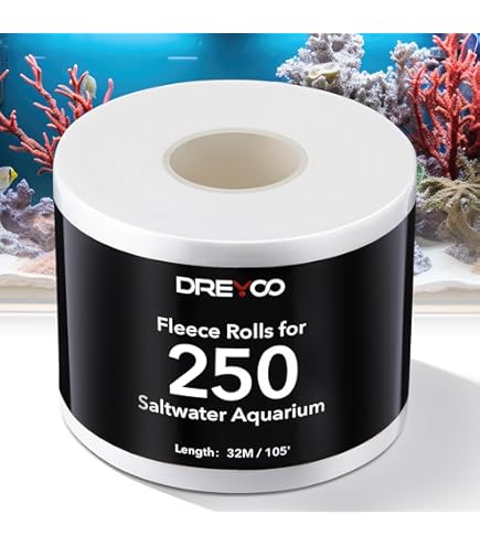 Amazon.com : Red Sea ReefMat 250 Replacement Fleece (105') Roll