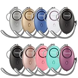 Personal Alarm for Women, 10 Packs 140DB Emergency