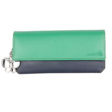 Bdazzle Women Wallet (Blue,Green) (BD/BNS 2001GN)