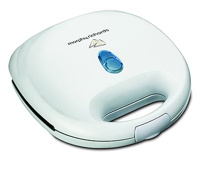 Morphy Richards SM3007 750-Watt Sandwich TOASTER (White)