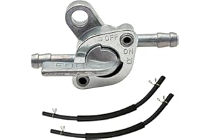 YGQ 3/16" Inline Gas Fuel Petcock Shut Off Valve On-Off Switch for 50 70cc 110cc 125 cc Baja Tao Tao Super Pocket Dirt Mini Bike Go Kart ATV Motorcycle